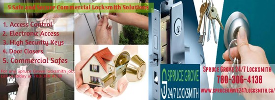 Locksmith Spruce Grove: Lock Repair & Installation Services